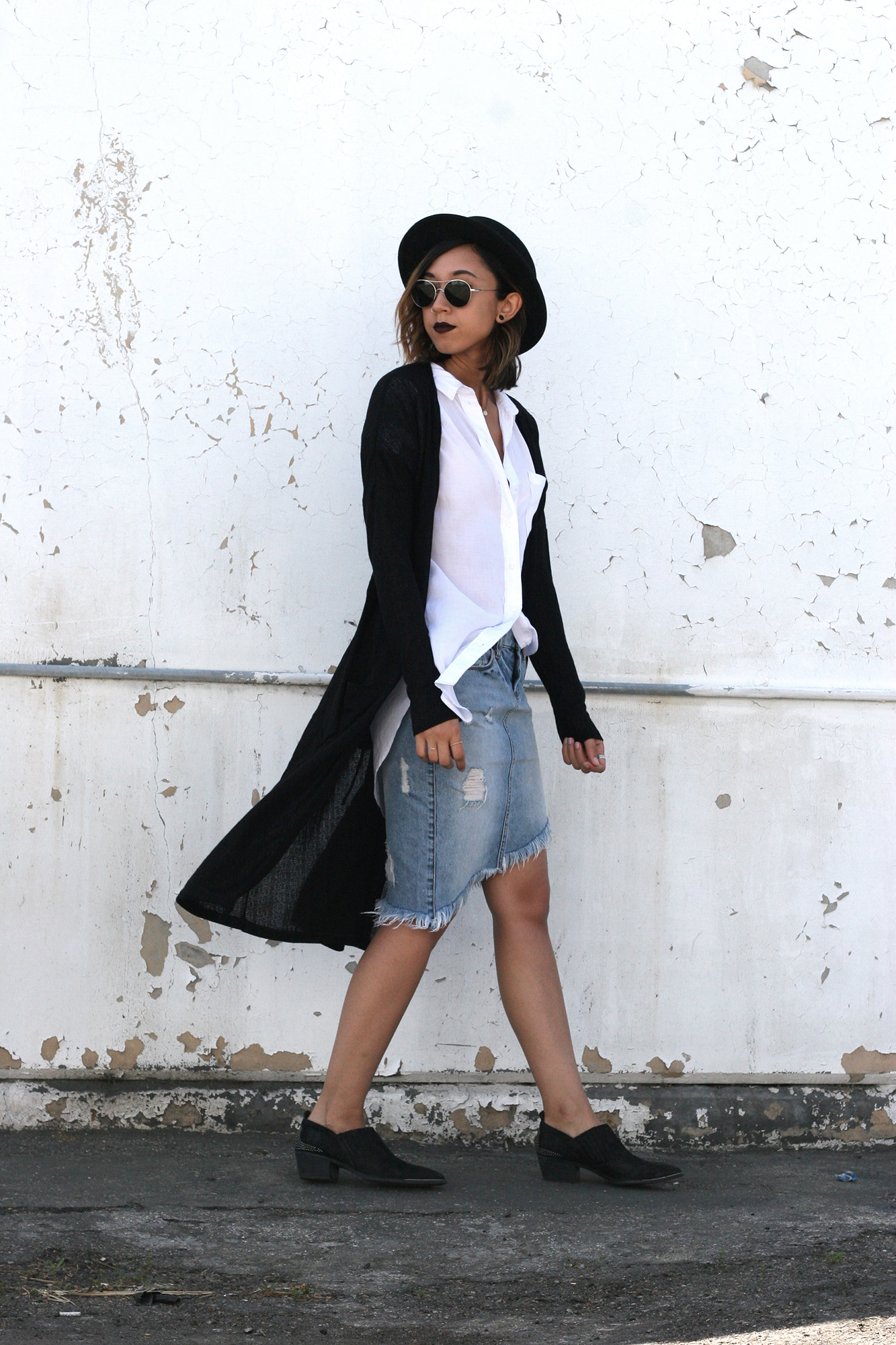 Blanknyc sales asymmetrical skirt