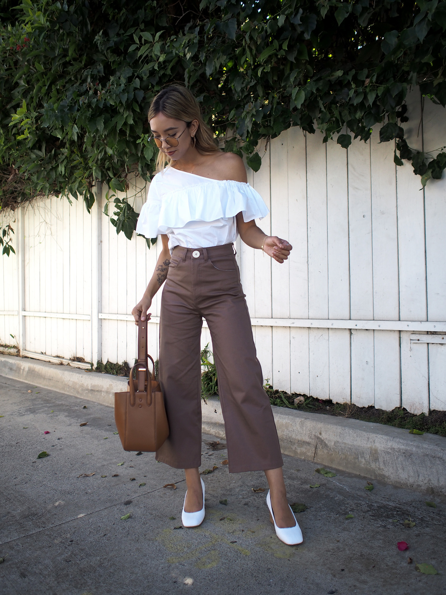 High Waisted Trouser Pants