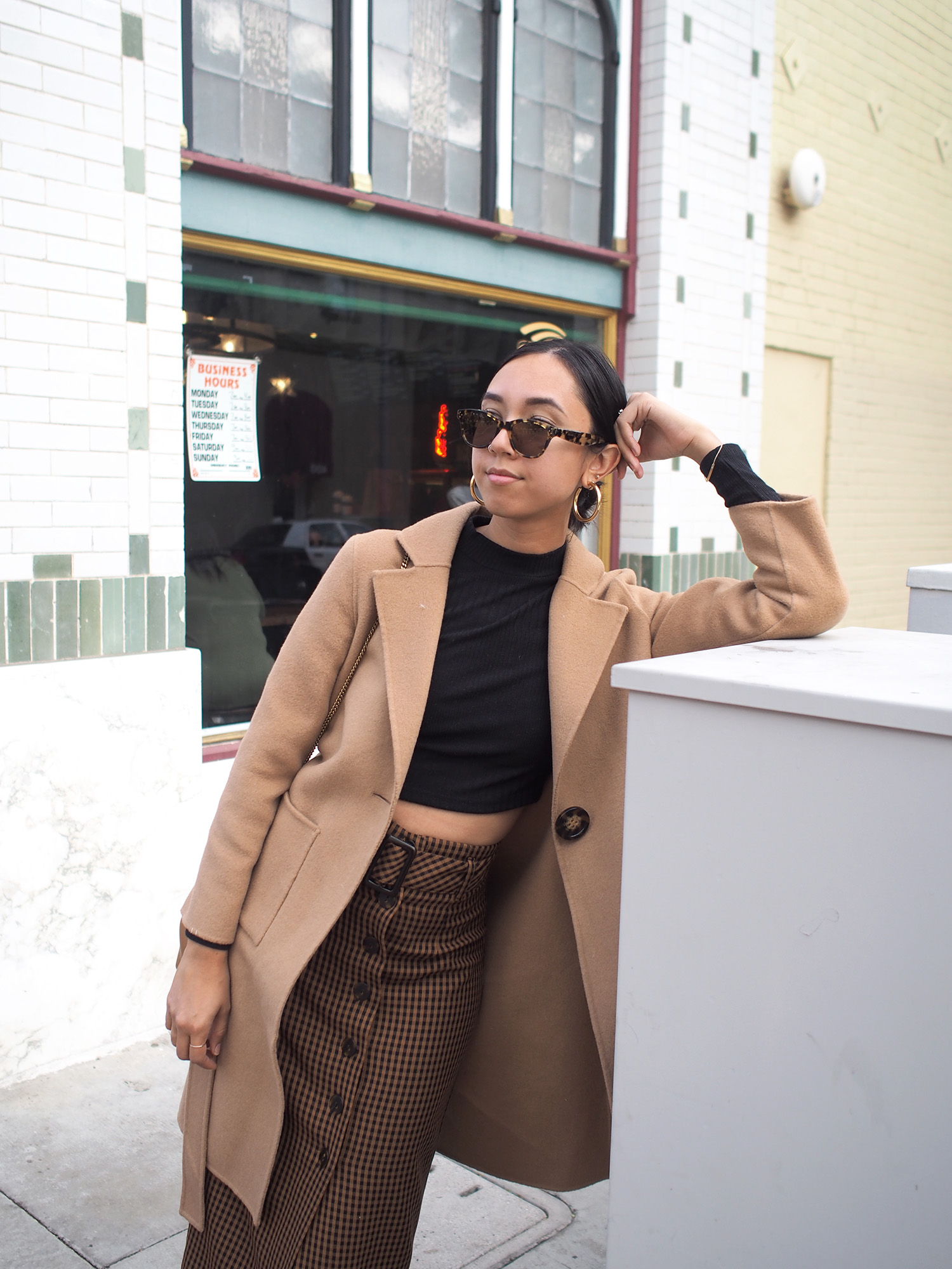 Petite Studio Camel Coat