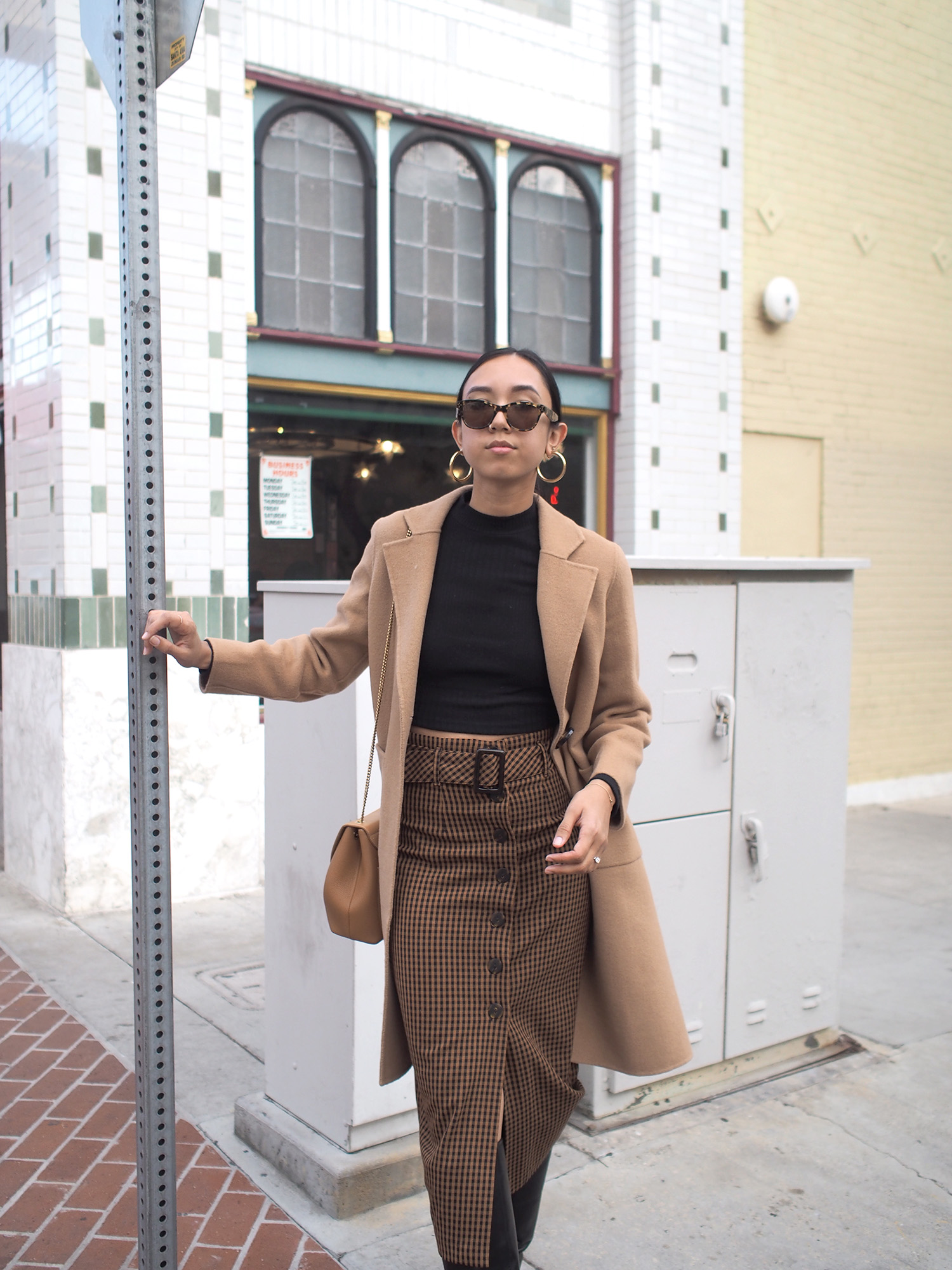 Petite Studio Camel Coat