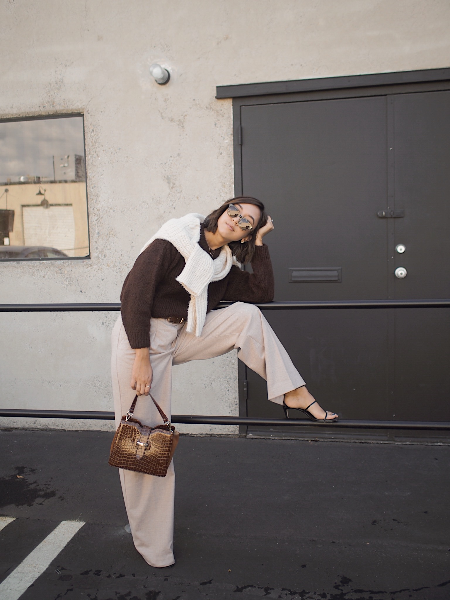 Mango Double Sweater